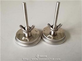 如何安裝帶蝶形螺母雙金屬溫度計(jì)？