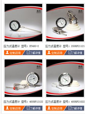 壓力式溫度計(jì)
