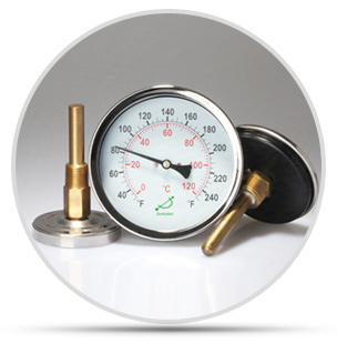 你知道熱水鍋爐上的雙金屬溫度計該如何安裝嗎？