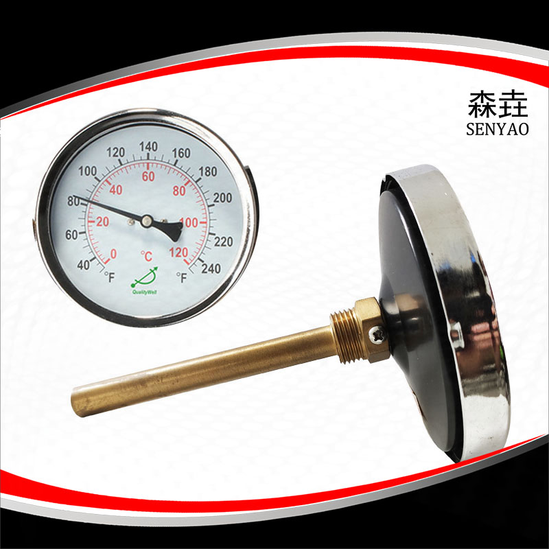 熱水爐雙金屬溫度計(jì)帶護(hù)套嗎？