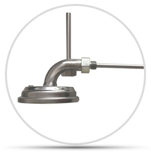 彎曲管道上雙金屬溫度計(jì)安裝方法 彎曲管道上雙金屬溫度計(jì)安裝方法