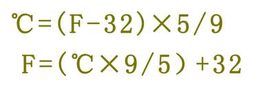 ℃ 和°F溫度哪個(gè)高？