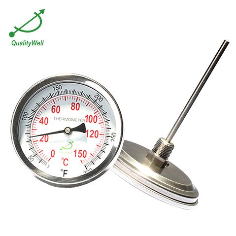 軸向型雙金屬溫度計(jì)可以做可動(dòng)外螺紋接頭嗎？