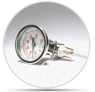 萬(wàn)向型雙金屬溫度計(jì)
