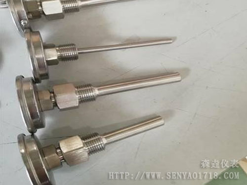 如何連接雙金屬溫度計(jì)與套管？