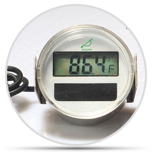 帶輸出線(xiàn)太陽(yáng)能溫度計(jì)如何安裝？