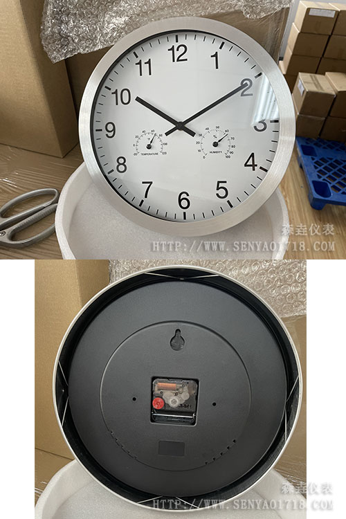 室內(nèi)溫濕度鐘，實(shí)時(shí)掌控溫度、濕度和時(shí)間